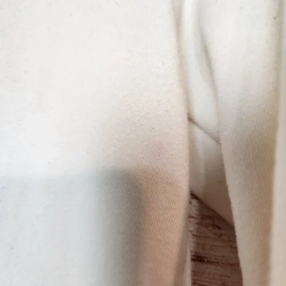 The North Face Half Dome Sweatshirt Hoodie Pullover Size L Ivory Pink Blue Women - Picture 7 of 16